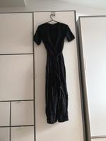 Jumpsuit Einteiler Sommer Kurzarm Monki schwarz mit Gürtel Dresden - Neustadt Vorschau