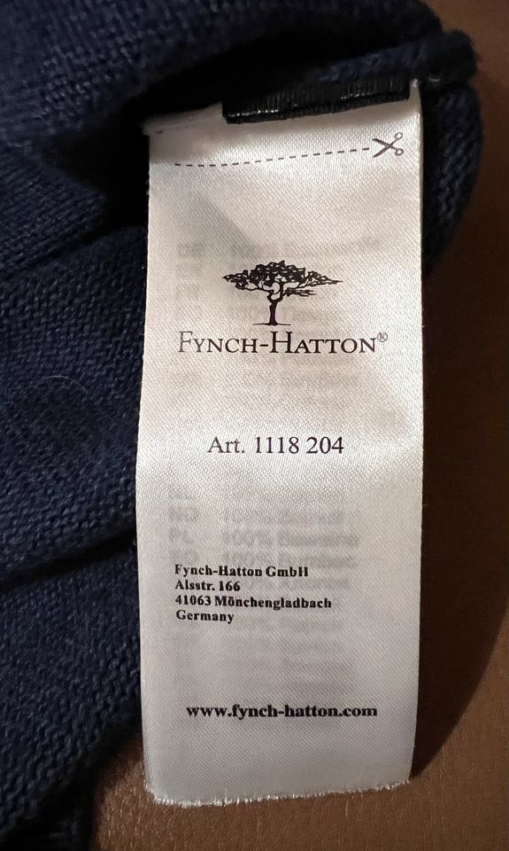 Strickjacke S blau fynch hatton in Mönchengladbach