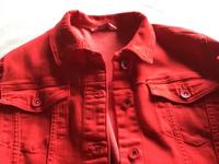 DAMEN-Jeansjacke, Gr. 40, rot❤️❤️❤️Elasthan Niedersachsen - Schwanewede Vorschau