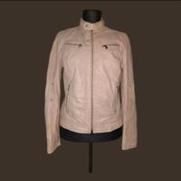 Mauritius Gipsy lederjacke 38 M beige rosa biker Jacke Damen Nordrhein-Westfalen - Lünen Vorschau