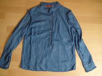 S. Oliver Damen Jeans Bluse Schlupfbluse langarm Gr 40 blau Schwerin - Großer Dreesch Vorschau