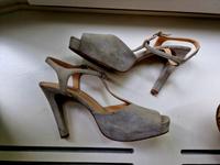 Dune Pumps High Heels grau Gr.40 Plateau Riemchen Schleswig-Holstein - Neumünster Vorschau