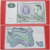 Schweden Geldschein 10 Kronen 1979 Sveriges Kronor Niedersachsen - Wolfsburg Vorschau