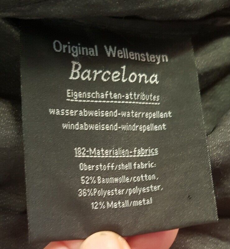 Orig. Wellensteyn " Barcelona " - Herren Jacke mit Kapuze in Jülich