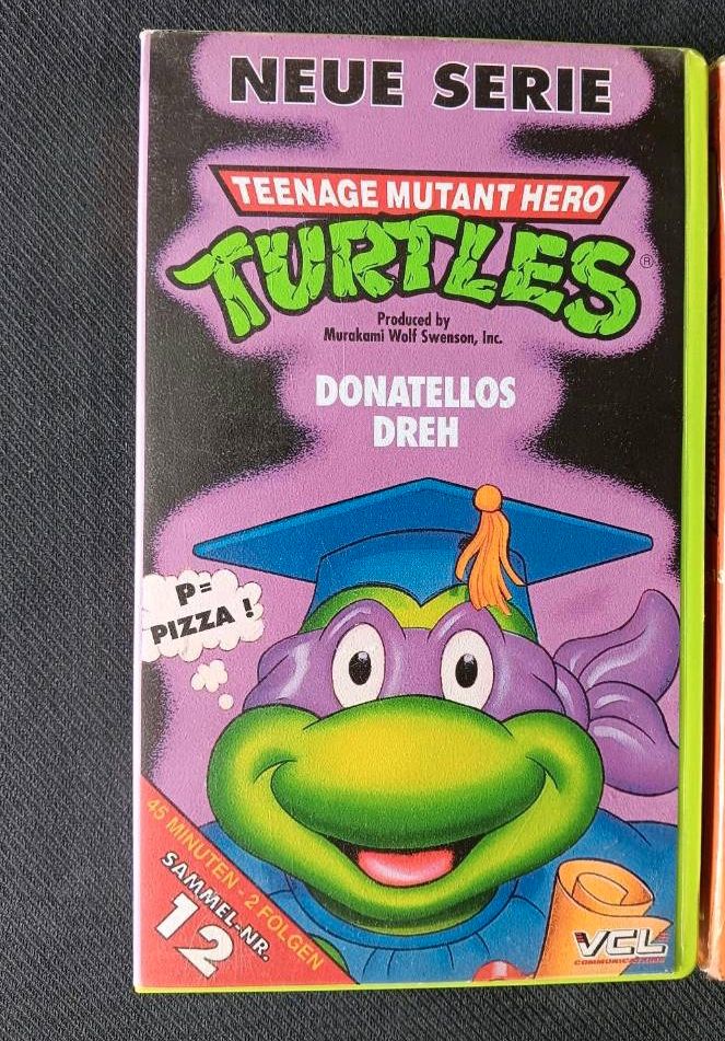 Teenage Mutant Hero Turtles • VHS • Donatellos Dreh • Nostalgie in Duisburg
