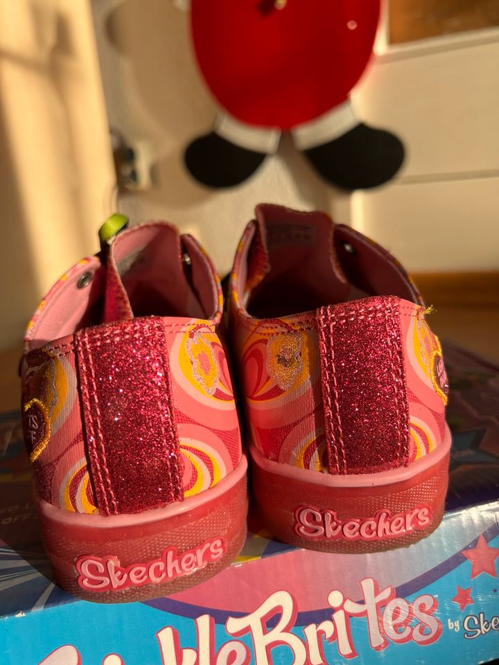 Skechers Twinkle Toes Twinkle Brites Blinkerschuh Glitzer Gr. 36 in Berlin