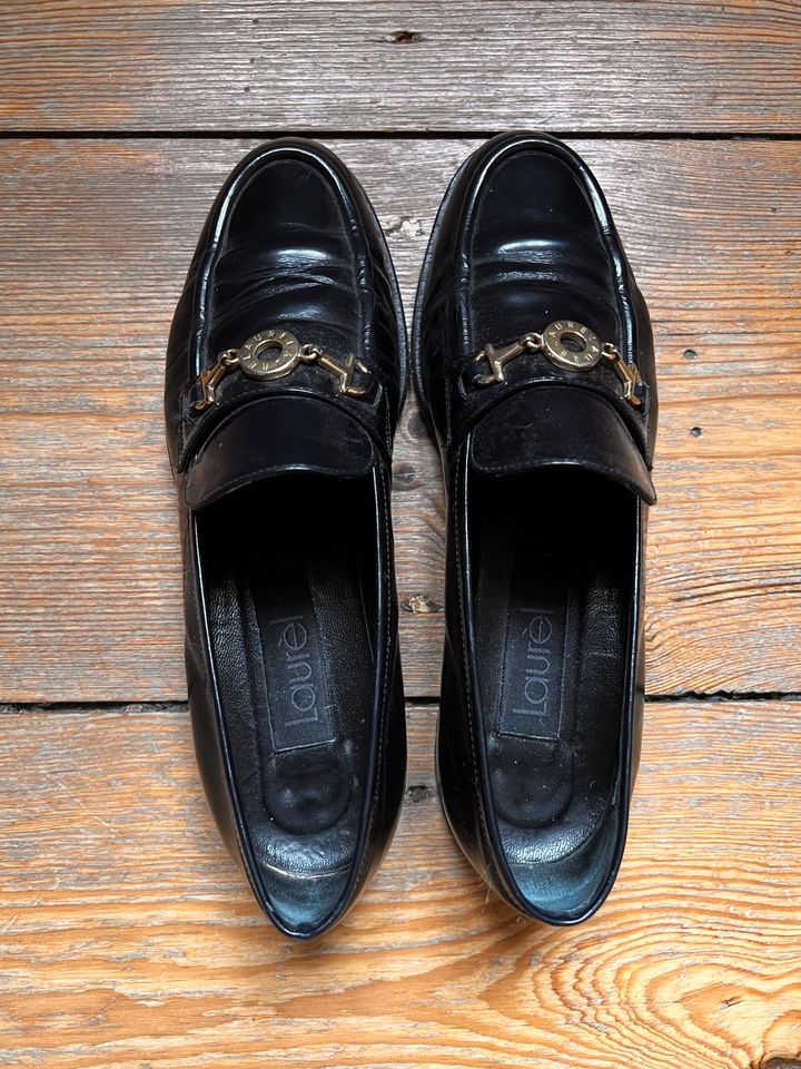 Laurel Vintage Leder Loafer 37-38 in Berlin