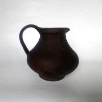 Hartwig Heyne Töpferei - Vase - Krugvase - Keramik - Rostbraun Niedersachsen - Zeven Vorschau