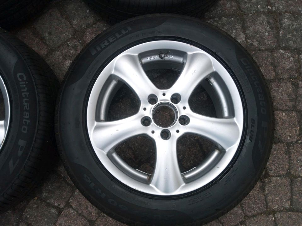 205/60 R16 92H Sommer Pirelli 5x112 AUDI, Mercedes, VW in Sandberg