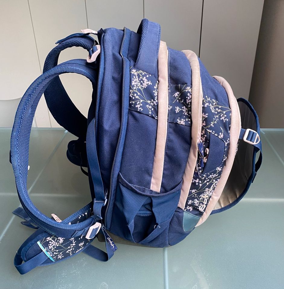 Satch blau rosa Schulrucksack Rucksack Schultasche Ranzen Tasche in Meldorf