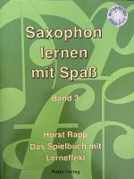 Saxophon lernen mit Spaß 3 von Rapp Verlag Nordrhein-Westfalen - Menden Vorschau