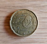 20 Cent Münze 1999 Spanien Nordrhein-Westfalen - Haltern am See Vorschau