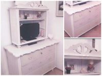 Alte 2tlg Anrichte Kommode Schrank Sideboard Aufsatz Shabby Chic Bayern - Straubing Vorschau