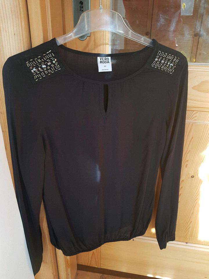 only vero moda bluse xs schwarz in Zeulenroda