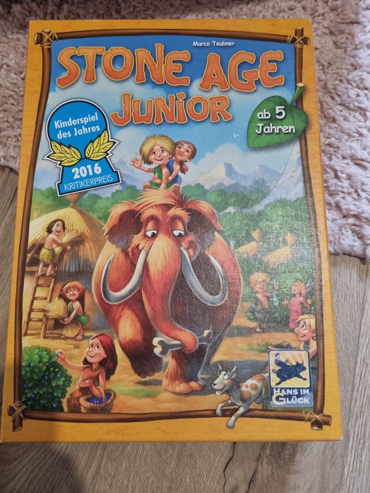 Spiel Stone Age Junior, Hans im Glück, Gesellschaftsspiel in Sukow