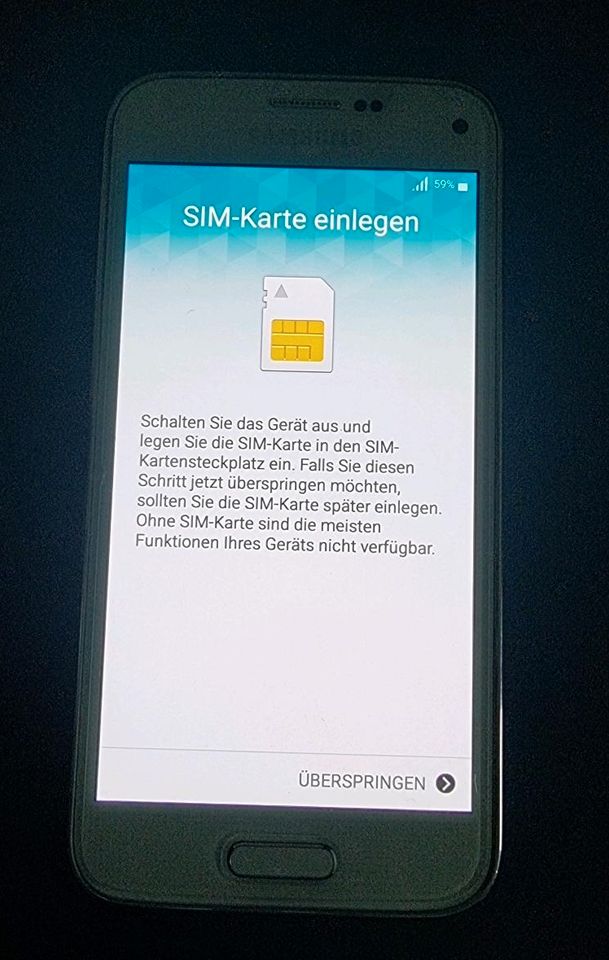 Samsung Galaxy S5 Mini 16 GB mit OVP top Zustand mit Handycover in Frechen