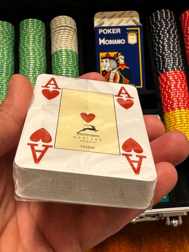 ❤️ Hochwertige ♠️ Ceramic Keramik ♣️ Poker Chips SEKO POKER ♦️ in Rödermark