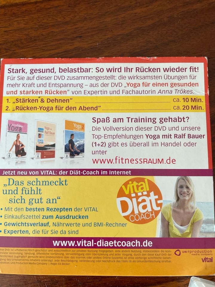 Yoga DVD Paket 4 x u 1 CD in Paderborn