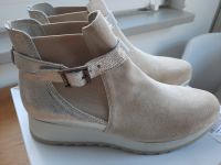 Heine Stieflette beige Leder Sportlich Elegant Leder Sneaker Neu Schleswig-Holstein - Barsbüttel Vorschau