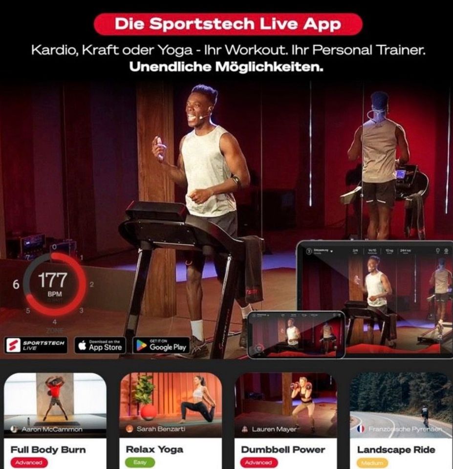 Sportstech Laufband F37s in Berlin