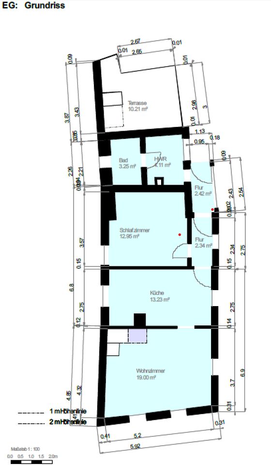 Grundstück mit Einfamilienhaus im Großraum Karlsruhe in Hagenbach