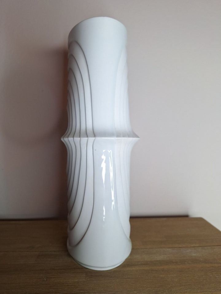 KPM Vase Op Art Swing 755/33, 33 cm, selten, 60er / 70er in Neumünster