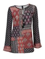 B.C. Best Connection by heine Shirtbluse Heine Tunika, rot-bunt G Bayern - Manching Vorschau
