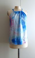 Neckholder Blumen Stickerei Tie Dye Viskose Top Shein Gr. XS S Nordrhein-Westfalen - Leverkusen Vorschau