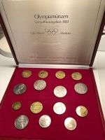 Selten: Olympiamünzen Sympathieausgabe 1980 Moskau 15 Münzen Niedersachsen - Drochtersen Vorschau