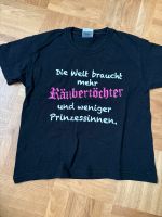 T Shirt schwarz Spruch Prinzessin Gr 104 Nordrhein-Westfalen - Hünxe Vorschau