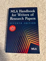 MLA Handbook for Writers of Research Papers 7th Edition Bayern - Regensburg Vorschau