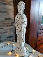 Madonna Figur Holz 40 cm groß Shabby Chic Weiß * Nordrhein-Westfalen - Herne Vorschau