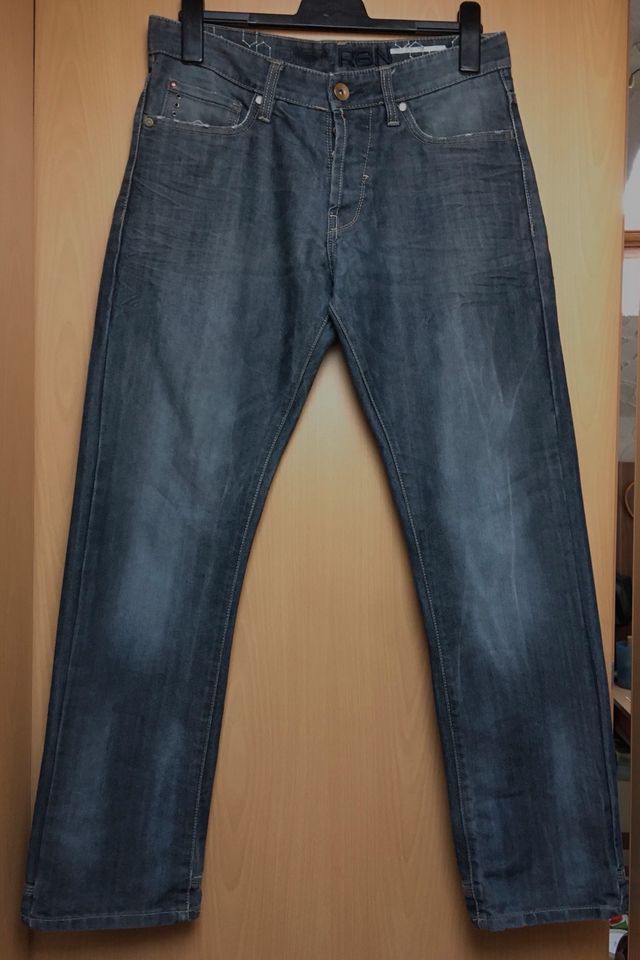 Takko / C&A Herren Jeans blau grau Stretch 5-Pocket Gr. M in Pirmasens