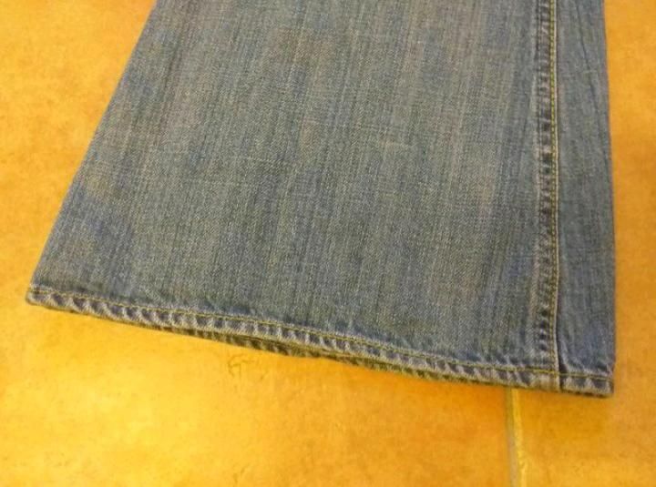 Retro 90er Vintage Schlaghose Jeans im used Look Design in Billerbeck