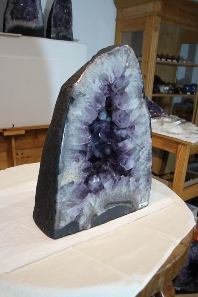 Mächtige Amethyst Druse XL 49,5kg 48cm große Kristalle in Schnaittenbach