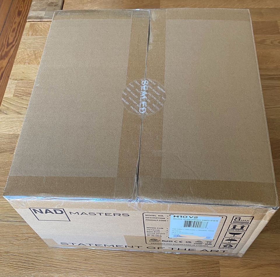 NAD M10v2 Masters HiFi Verstärker, NEU!, Rechnung in Hamburg