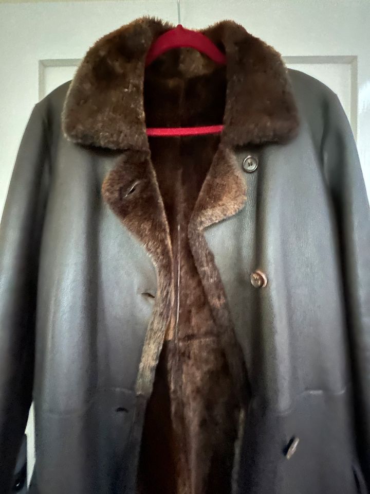 Jil Sander Shearling Coat Lammfell Mantel 36 TOP in Berlin