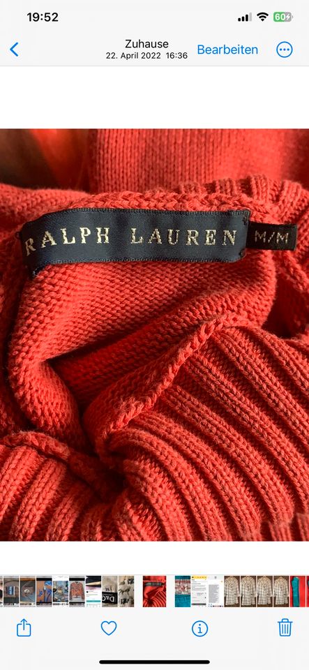 Ralph Lauren toller Rollkragen Pullover  S edel in Meine