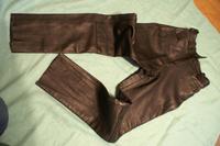 Motorrad Lederhose Arizona by Louis 34 36 S high waist Nordrhein-Westfalen - Marienmünster Vorschau