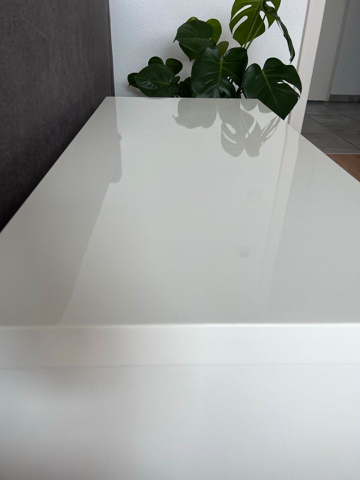 Sideboard/Couchtisch - 95x45x41,5cm (BxTxH) - Weiß Hochglanz in Bochum