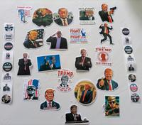Donald Trump / USA Sticker / Aufkleber coole 35 Stück Maga 2024 Nordrhein-Westfalen - Willich Vorschau