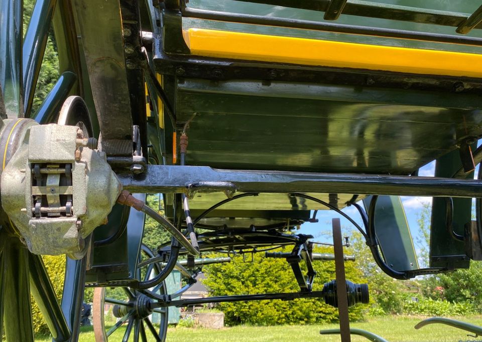 Historischer Jagdtwagen aus dem Siegerland in Herten