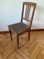 Vintage Stuhl Holzstuhl mit sternmuster München - Sendling-Westpark Vorschau