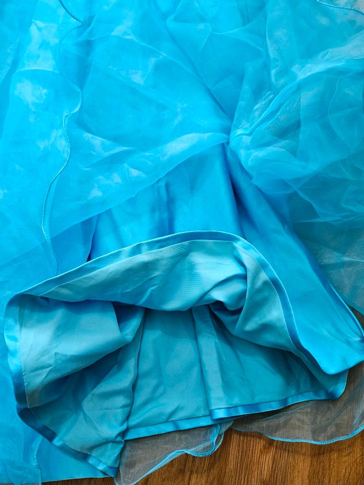 Abendkleid, Kleid, Paillettenkleid, blaues Kleid, langes Kleid in Reutlingen