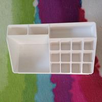 Schmink Organizer weiß B 22cm T 12,5cm Höhe 8cm Baden-Württemberg - Wendlingen am Neckar Vorschau
