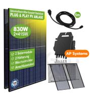 Balkonkraftwerk 800-830W Mini PV-Anlage Solaranlage mit SmartApp Häfen - Bremerhaven Vorschau