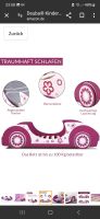 Mädchenbett mit Rausfallschutz rosa auto Niedersachsen - Burgdorf Vorschau