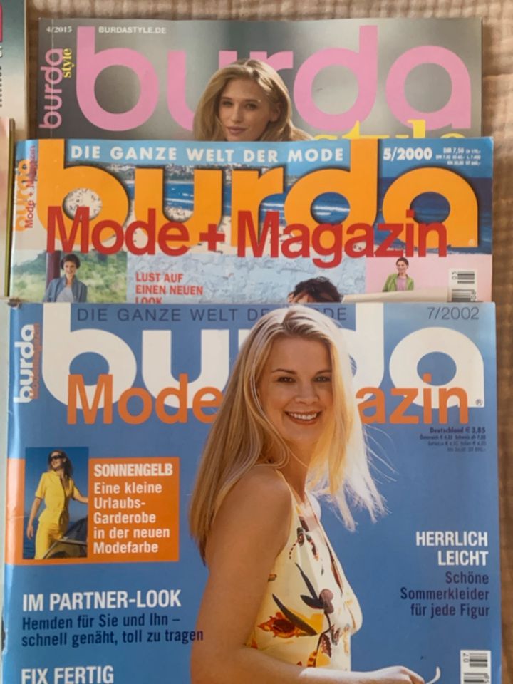 Burda Easy Fashion Brigitte Nähzeitschriften Jahr 00-2015 6 Stück in Frankfurt am Main