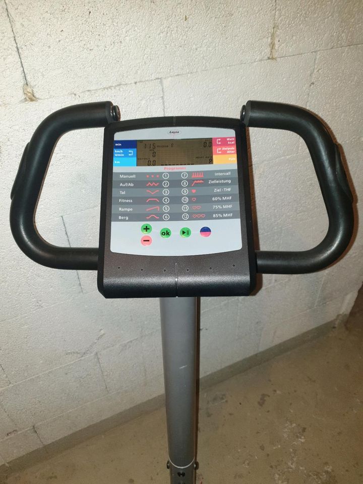 Amysa Ergometer magnetic Heimtrainer Fitness Fahrrad in Stuttgart