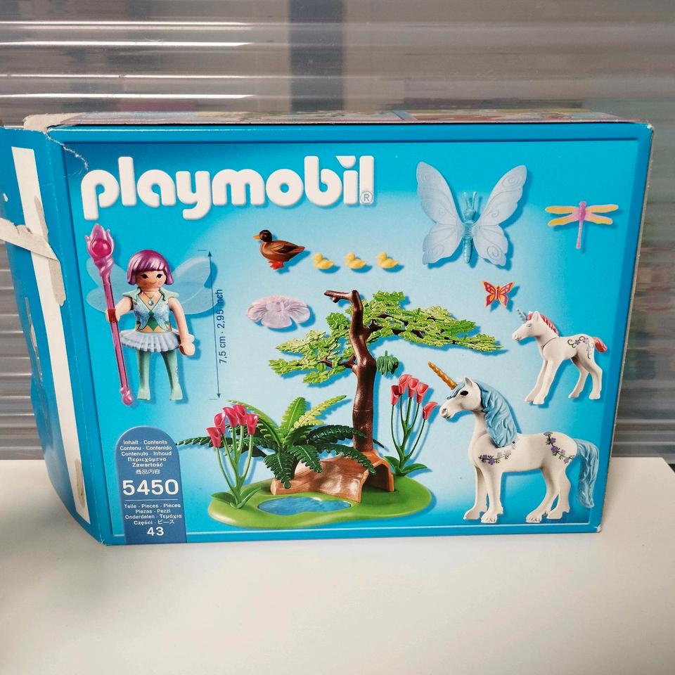 Playmobil Fee Aquarella auf der Einhornlichtung 5450 in Bayreuth